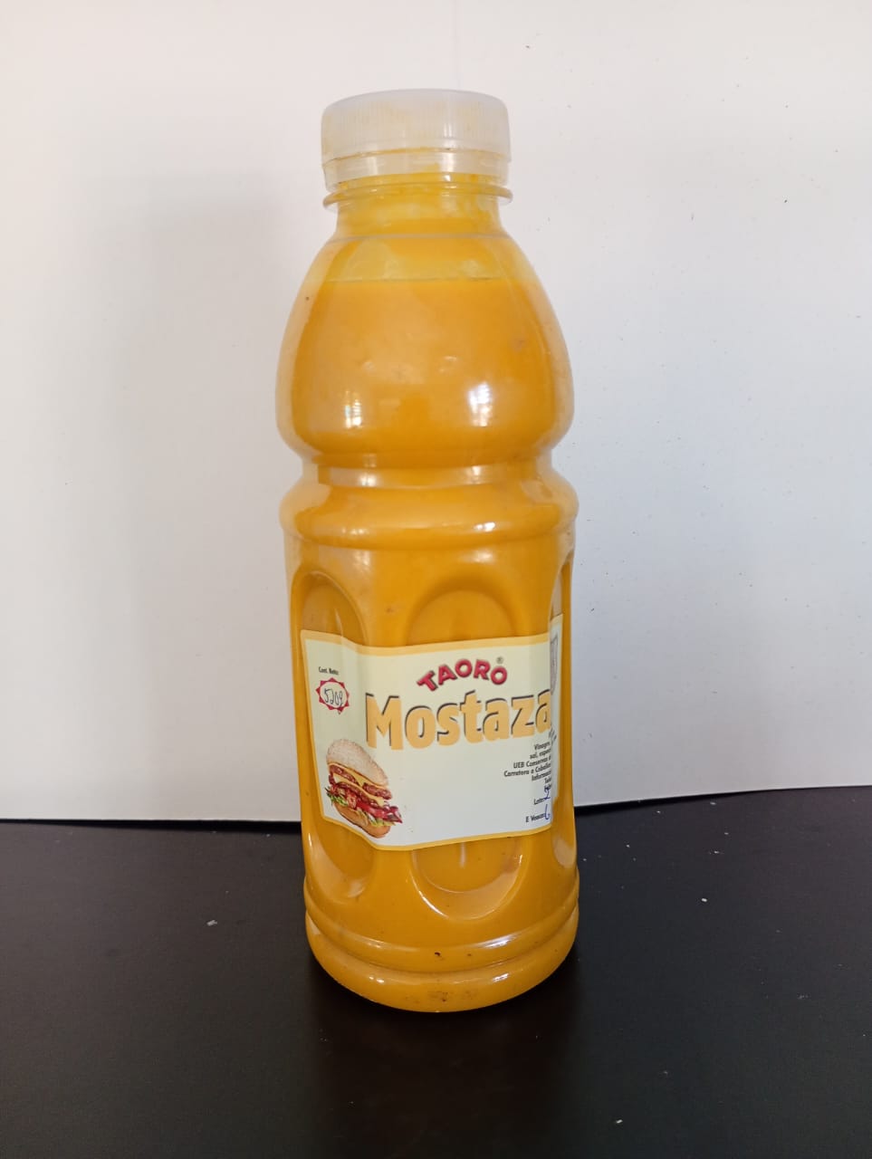Mostaza en pomo de 520g